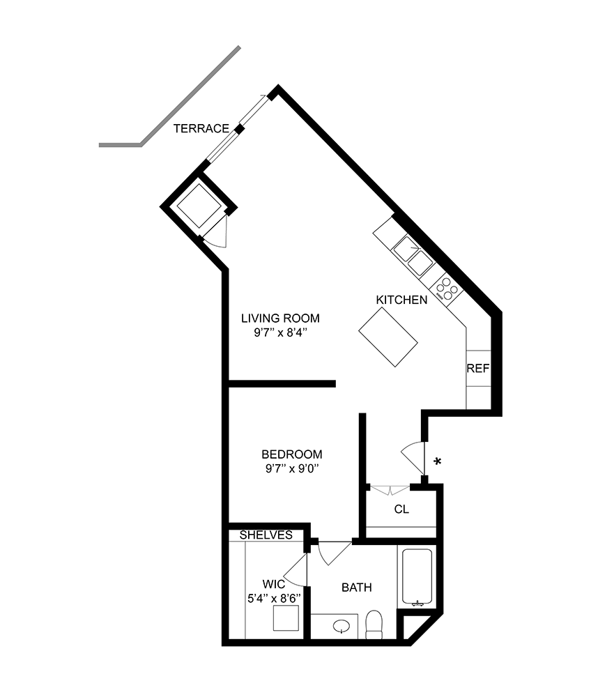 Warhol A04 floor plan